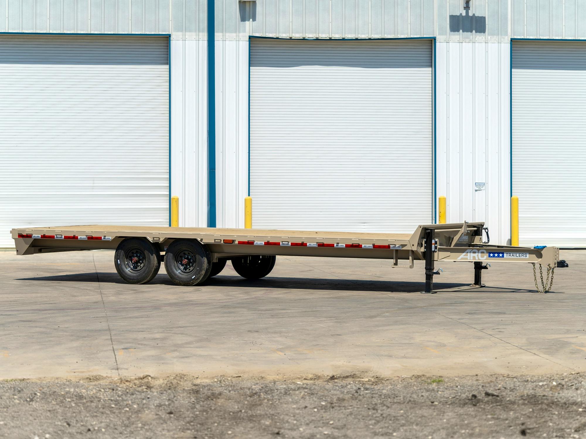 ARC Trailers 24'x102" 8" I-beam Deckover Trailer (BDS) - Stock #82420 - Image 1 of 4