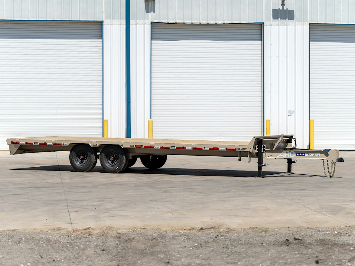 ARC Trailers 24'x102" 8" I-beam Deckover Trailer (BDS) - Stock #82420 - Image 1 of 4 ARC Trailers 24'x102" 8" I-beam Deckover Trailer (BDS) - Stock #82420 - Image 1 of 4