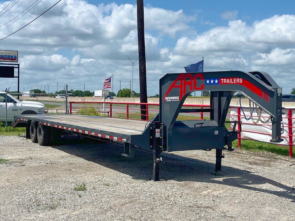ARC Trailers 40'x102" 20k Gooseneck Flatbed Trailer w/ Duals (GDD) - Stock #82423 - Image 1 of 4