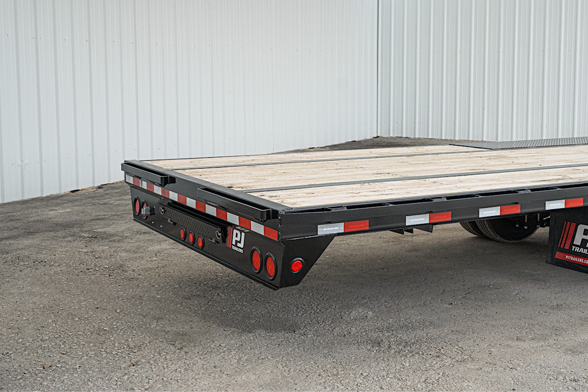 PJ Trailers 40'x102" Gooseneck Low Pro Flatbed Trailer w/ Duals (LD) - Image 11