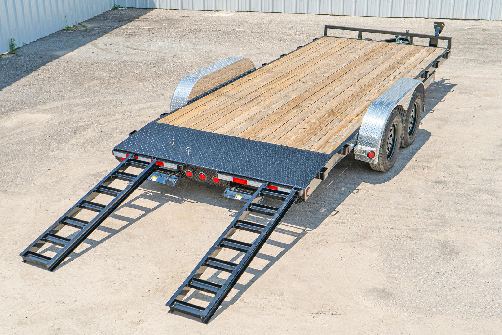 PJ Trailers 18'x83" 5" Channel Car Trailer (C5) - Image 2