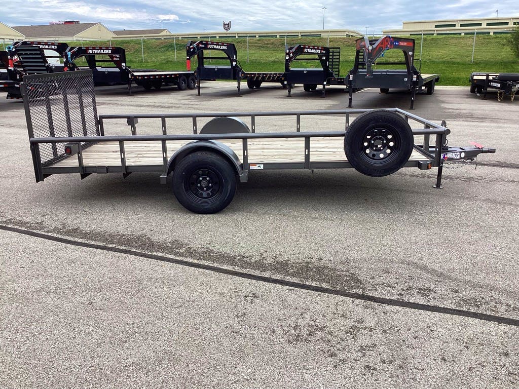 Texas Bragg 14'x77" Utility Trailer w/ 3' Gate (U1) - Stock #82468 - Image 3 of 5