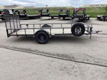 Texas Bragg 14'x77" Utility Trailer w/ 3' Gate (U1) Stock #82468 - Thumbnail 3