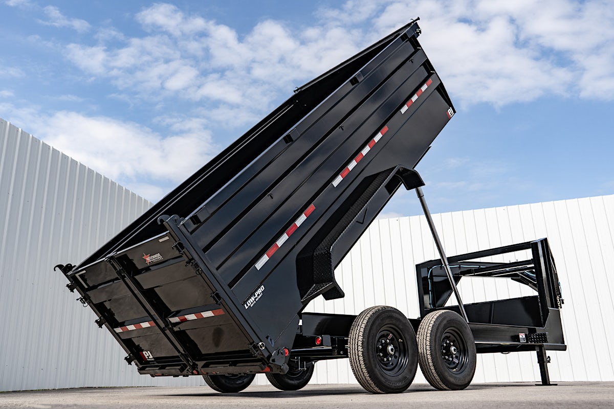 PJ Trailers 14'x83" GN Telescopic Dump Trailer w/ 4' Sides (DT) - Image 26