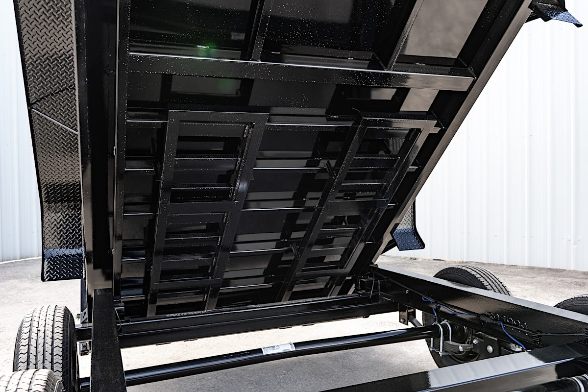 PJ Trailers 14'x83" GN Telescopic Dump Trailer w/ 4' Sides (DT) - Image 36