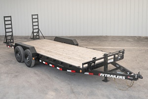 PJ Trailers 20'x83" 6" Channel Equipment Trailer (CC)