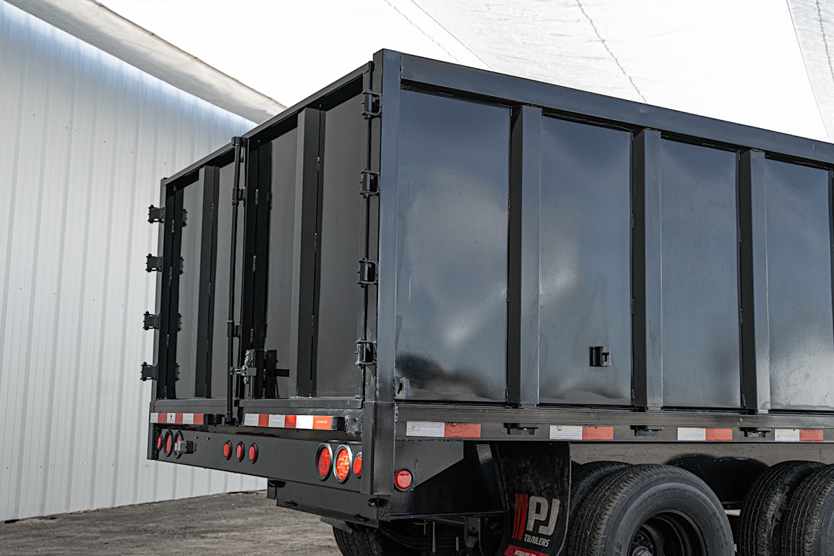 PJ Trailers 20'x96" Gooseneck Dual Dump Trailer w/ 4' Sides (DD) - Image 17
