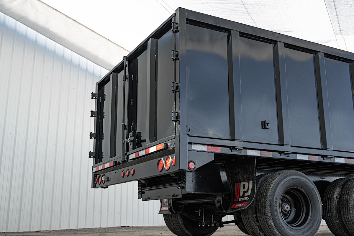 PJ Trailers 20'x96" Gooseneck Dual Dump Trailer w/ 4' Sides (DD) - Image 19