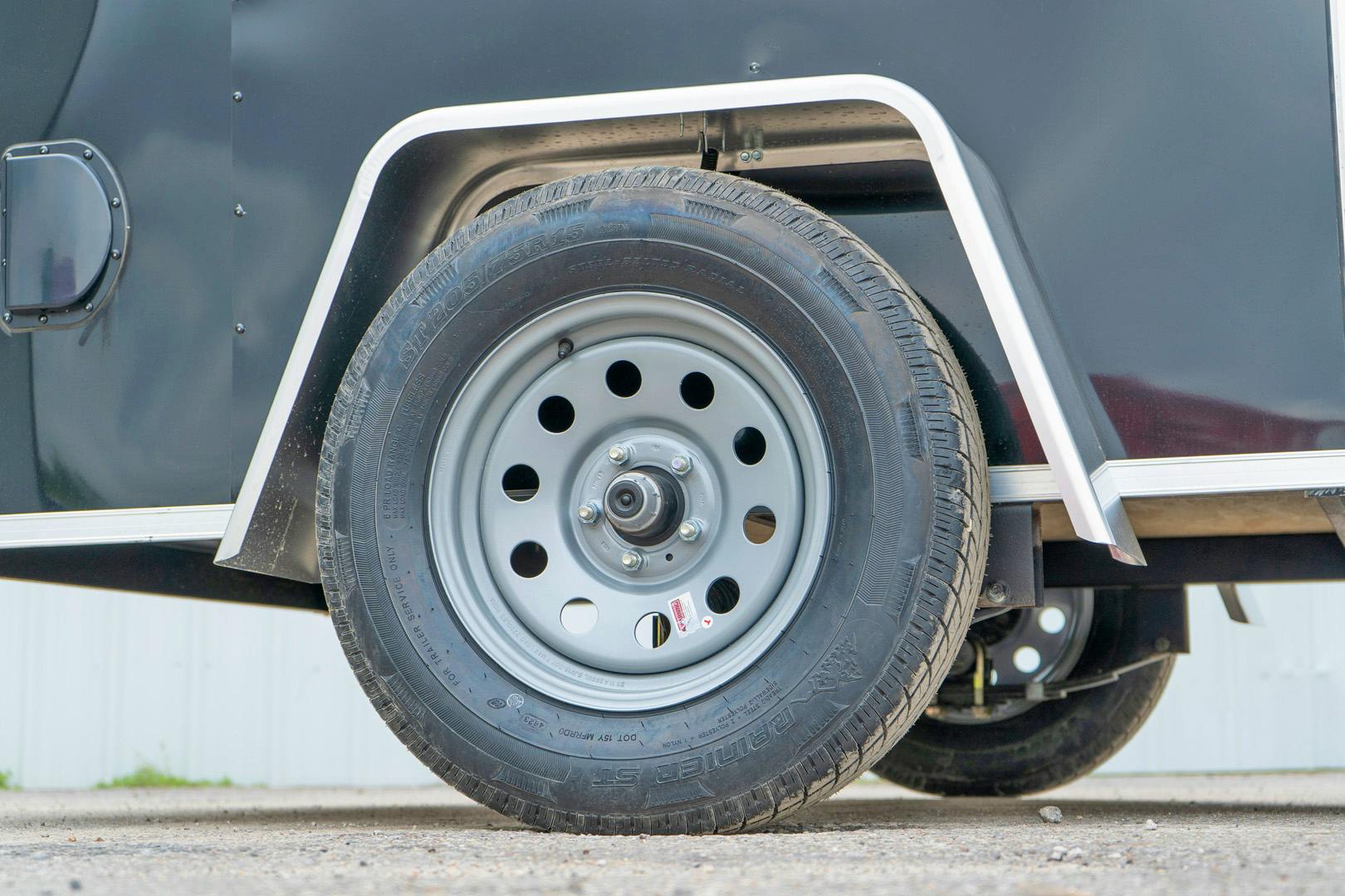 Compass 5'x10' Enclosed Cargo Trailer w/ Rear Ramp Door (C1) - Image 9