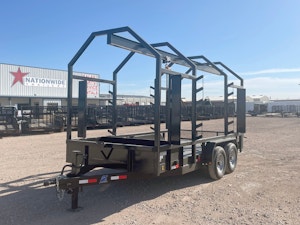 AT Trailers 16'x83" Monorail Oilfield Trailer (SM)