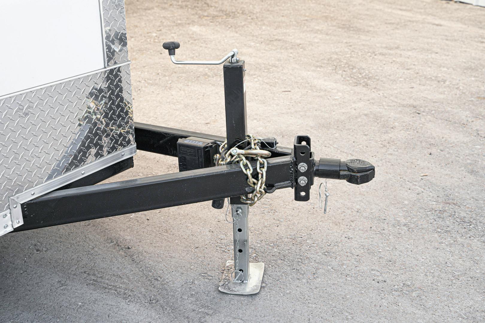 CellTech 7'x14' All-Steel Enclosed Cargo Trailer w/ Rear Ramp Door (C2) - Image 5