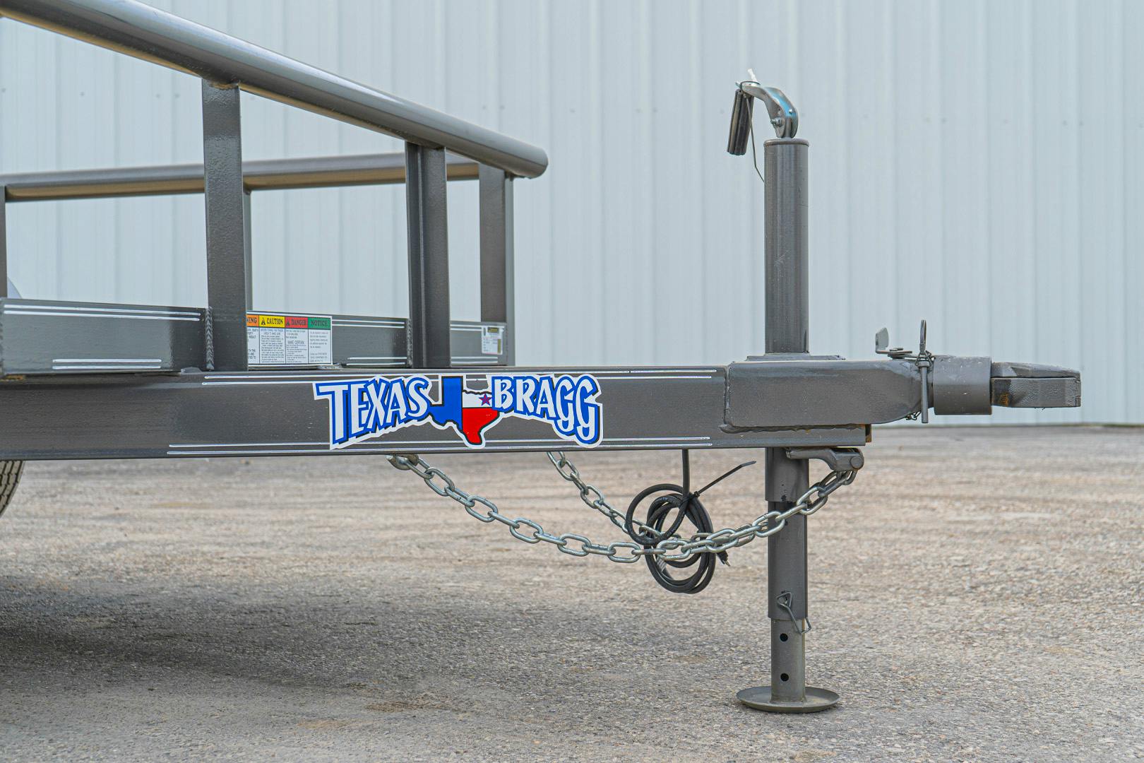 Texas Bragg 8'x60" Utility Trailer w/ 3' Gate (U1) - Image 2