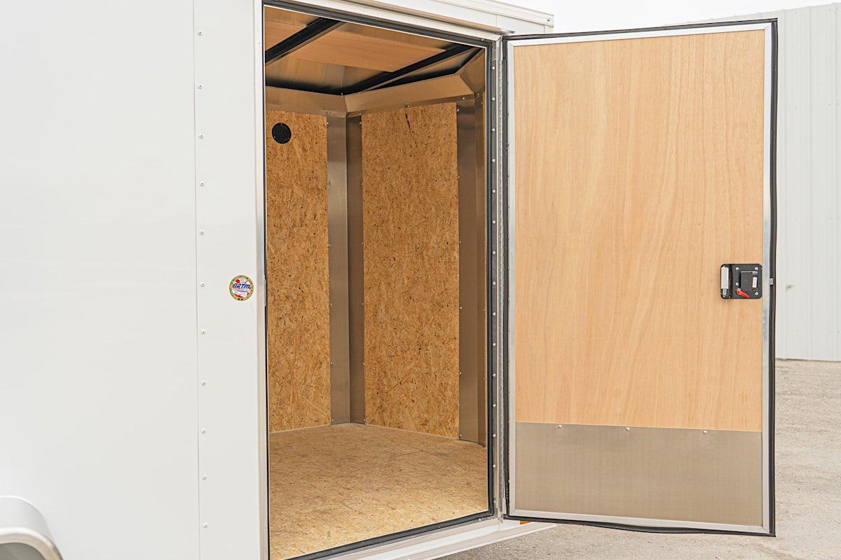 Compass 5'x10' Enclosed Cargo Trailer w/ Rear Ramp Door (C1) - Image 7