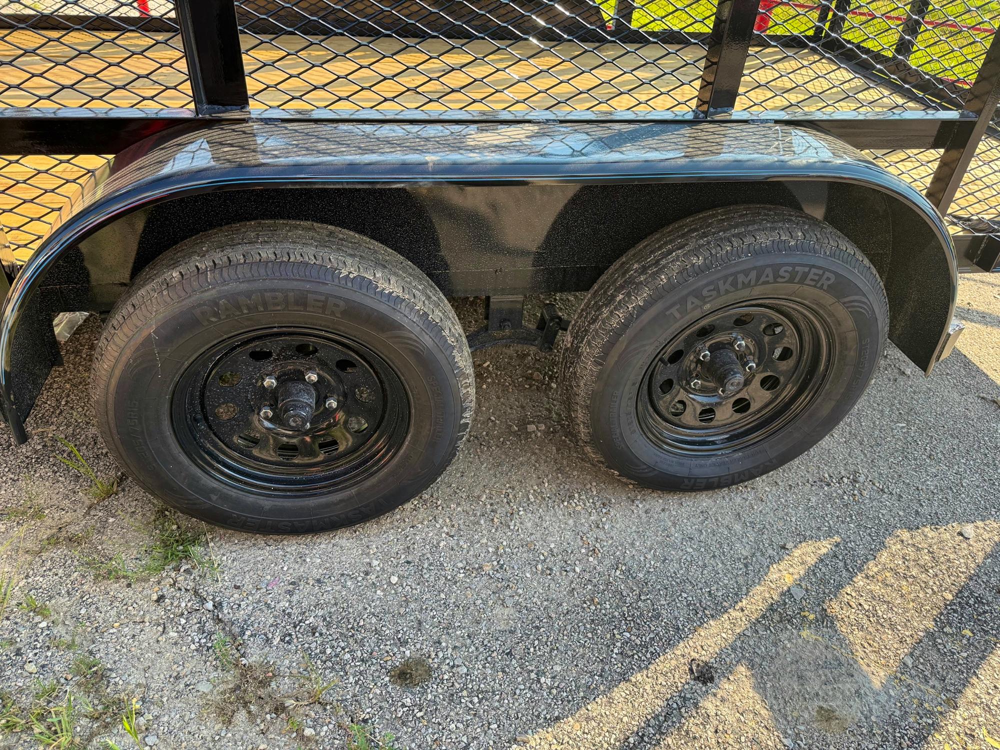 Texas Bragg 16'x77" Landscape Trailer w/ 4' Sides & 4' Gate (L2) - Image 4