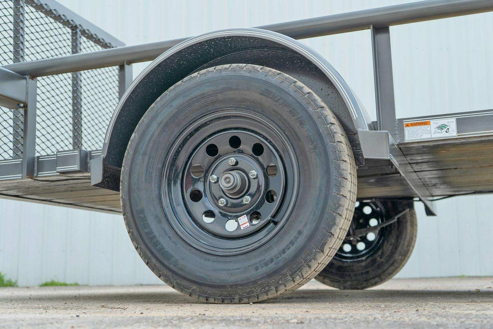 Texas Bragg 10'x77" Utility Trailer w/ 4' Gate (U1) - Image 4