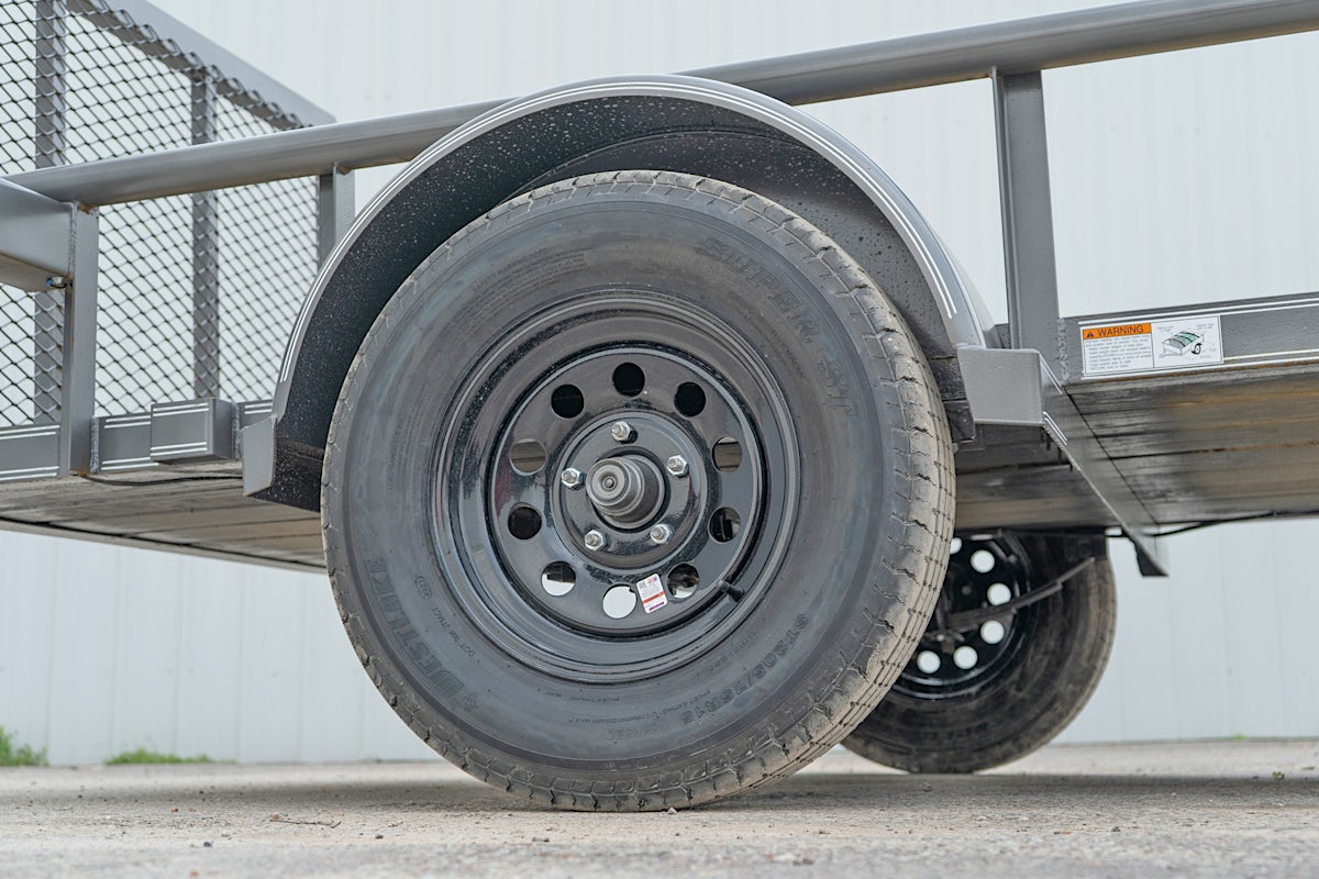 Texas Bragg 10'x77" Utility Trailer w/ 4' Gate (U1) - Image 4