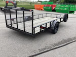 Texas Bragg 14'x77" Utility Trailer w/ 3' Gate (U1) Stock #82737 - Thumbnail 5