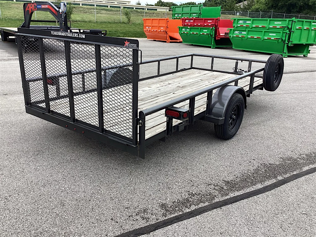 Texas Bragg 14'x77" Utility Trailer w/ 3' Gate (U1) - Stock #82737 - Image 5 of 5 Texas Bragg 14'x77" Utility Trailer w/ 3' Gate (U1) - Stock #82737 - Image 5 of 5