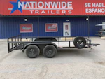 Texas Bragg 14'x83" Utility Trailer (U2) Stock #82747 - Thumbnail 1