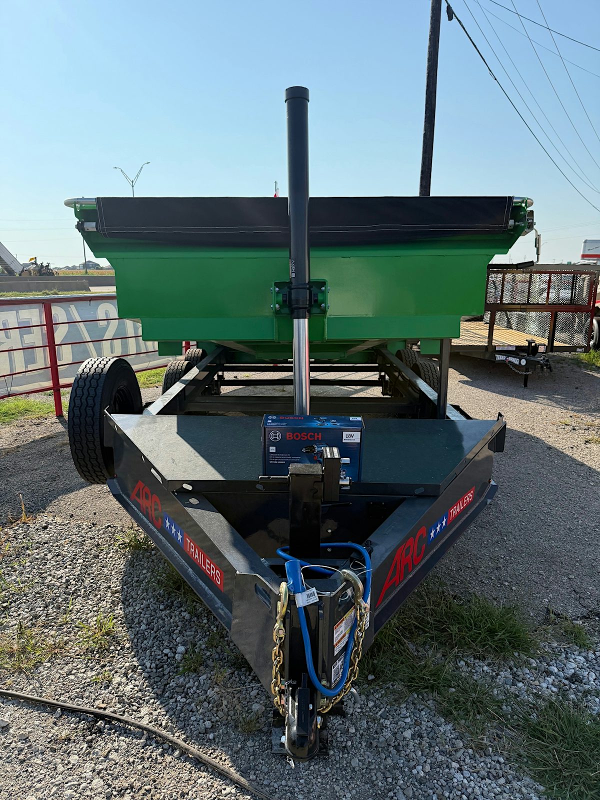 ARC Trailers 14'x83" Telescopic Dump Trailer w/ 2' Sides (BDT) - Image 6