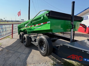 ARC Trailers 14'x83" Telescopic Dump Trailer w/ 2' Sides (BDT)