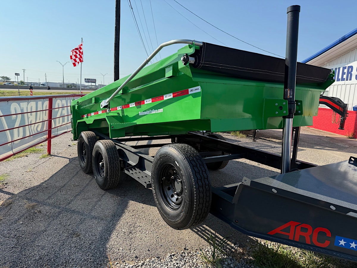 ARC Trailers 14'x83" Telescopic Dump Trailer w/ 2' Sides (BDT) - Image 1