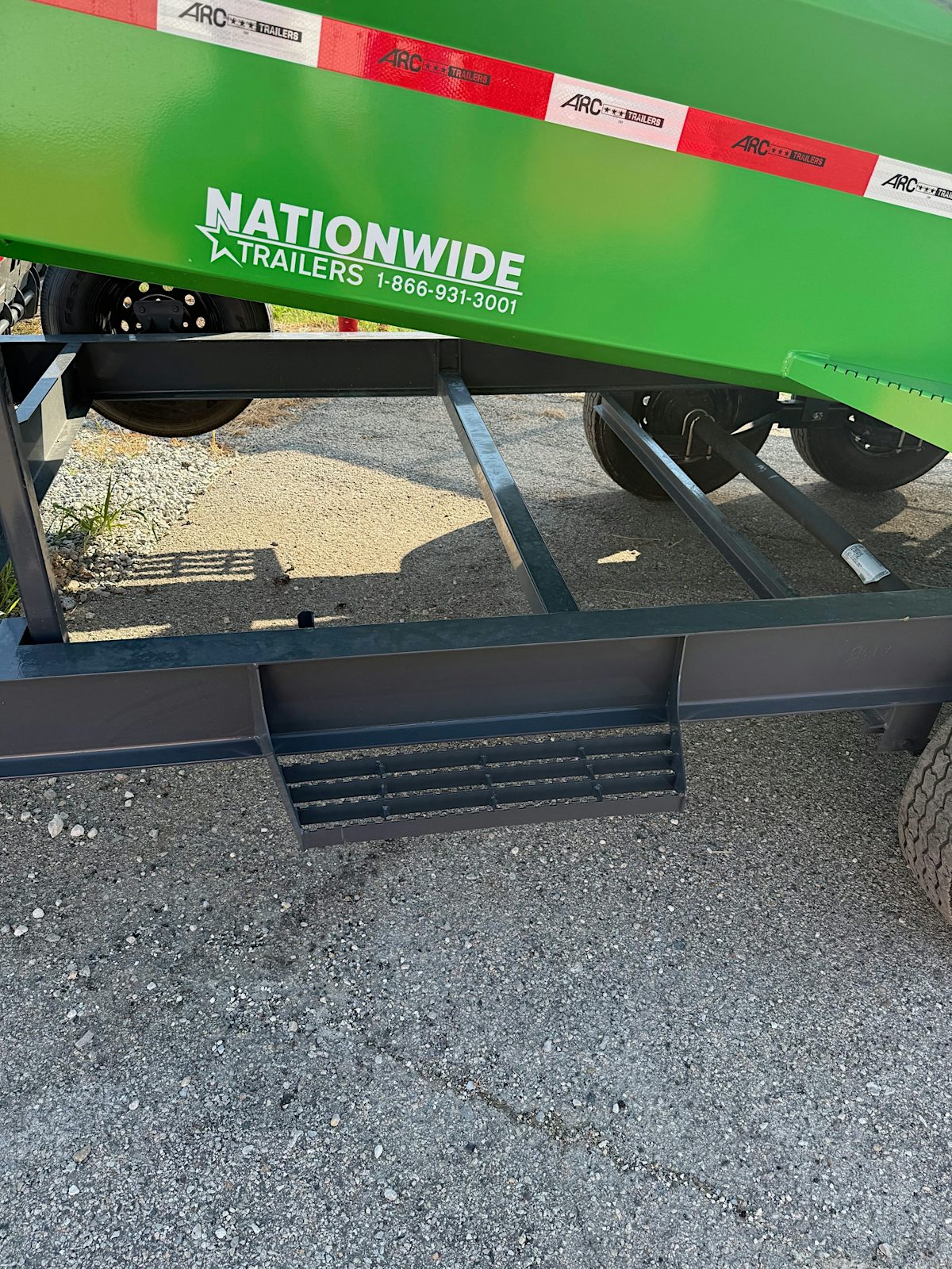 ARC Trailers 14'x83" Telescopic Dump Trailer w/ 2' Sides (BDT) - Image 7