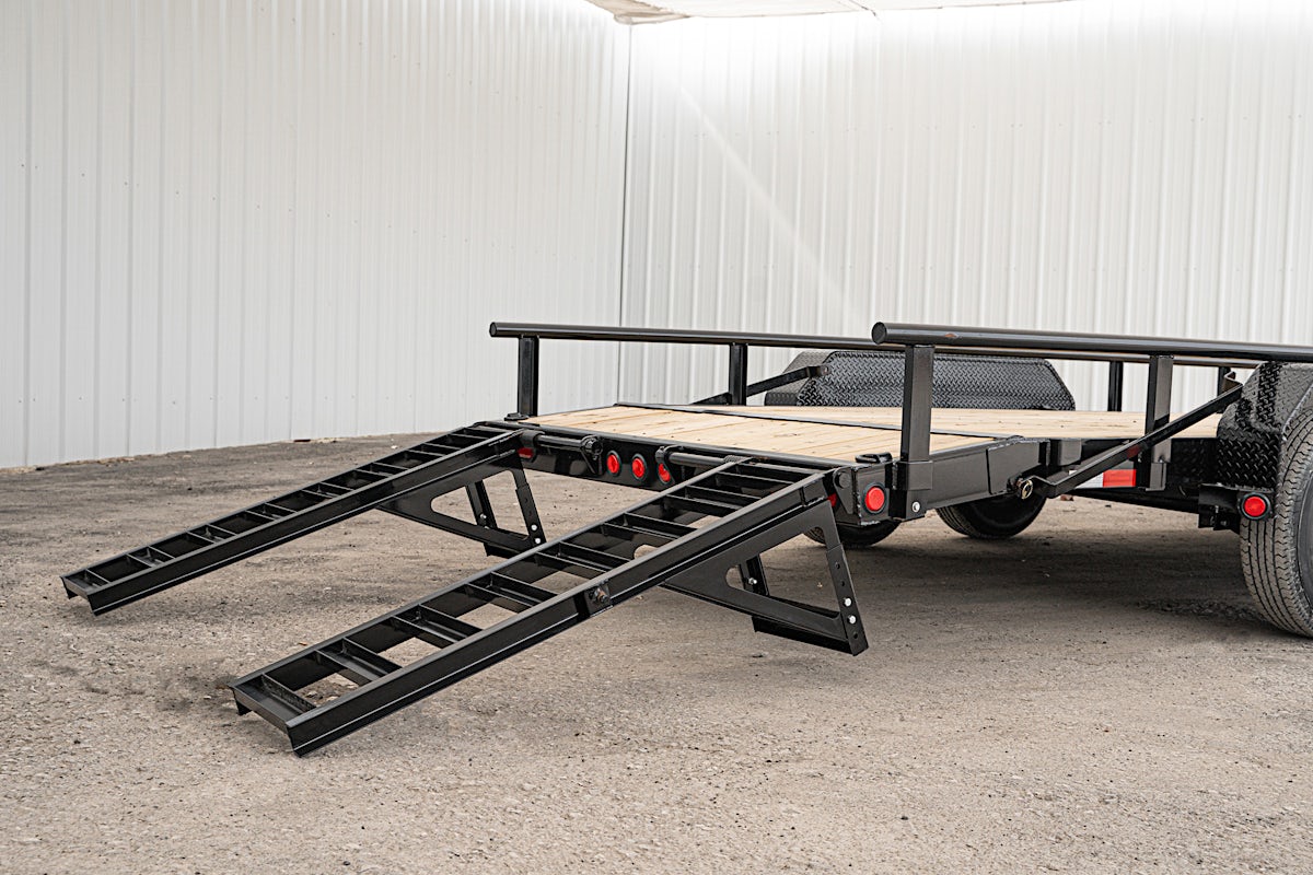 PJ Trailers 20'x83" 6" Channel Equipment Trailer (CC) - Image 11