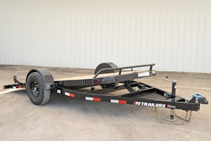 PJ Trailers 13'x81" Single Axle Hydraulic Gravity Tilt Trailer (T1)