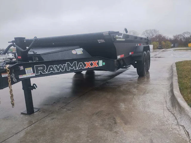 RawMaxx GDX 14' × 83" 14K Dump Trailer