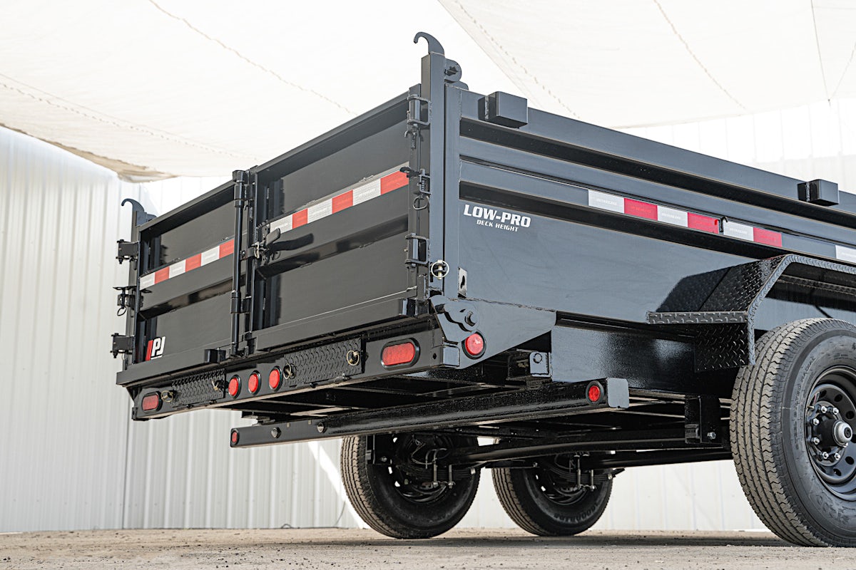PJ Trailers 16'x83" Low Pro Dump Trailer w/ 2' Sides (DL) - Image 16