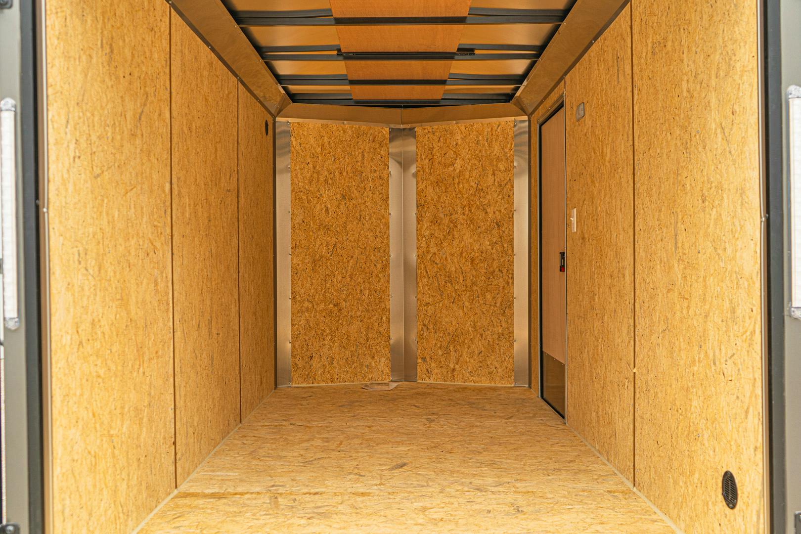 Compass 6'x12' Enclosed Cargo Trailer w/ Rear Ramp Door (C1) - Image 16