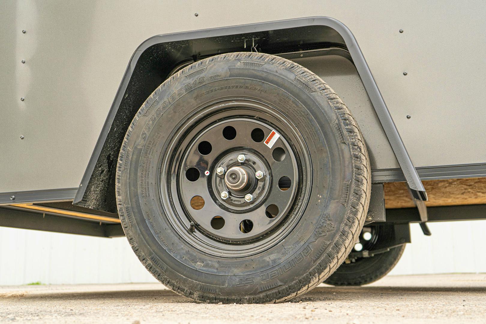 Compass 6'x12' Enclosed Cargo Trailer w/ Rear Ramp Door (C1) - Image 9