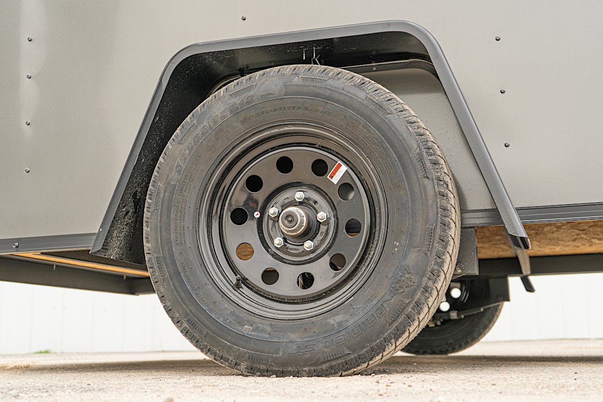 Compass 6'x12' Enclosed Cargo Trailer w/ Rear Ramp Door (C1) - Image 9