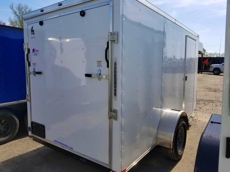 Spartan 6'x10' Enclosed Cargo Trailer w/ Rear Ramp Door (C1) - Stock #82940 - Image 2 of 2