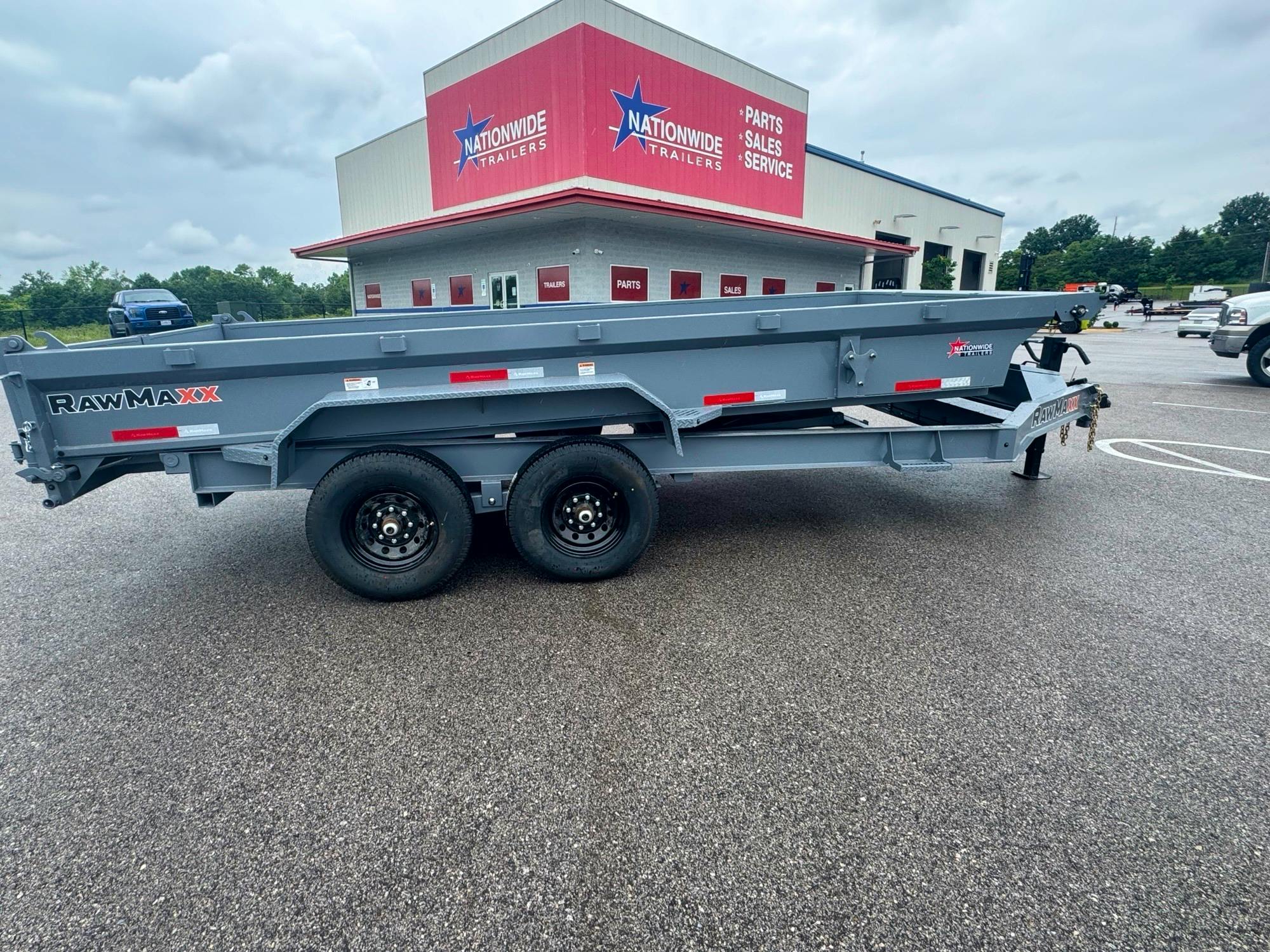 RawMaxx GDX 14' × 83" 14K Dump Trailer