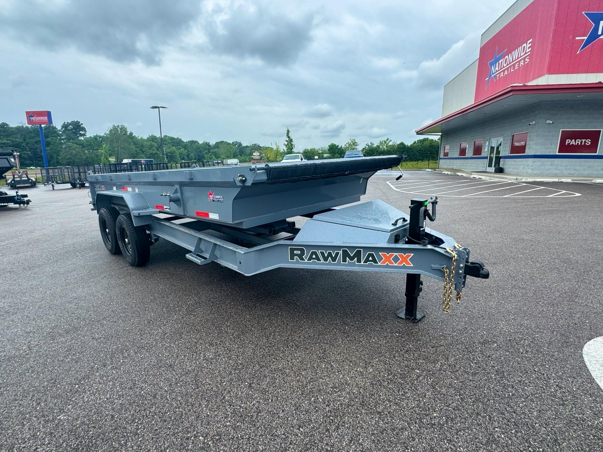 RawMaxx GDX 14' × 83" 14K Dump Trailer