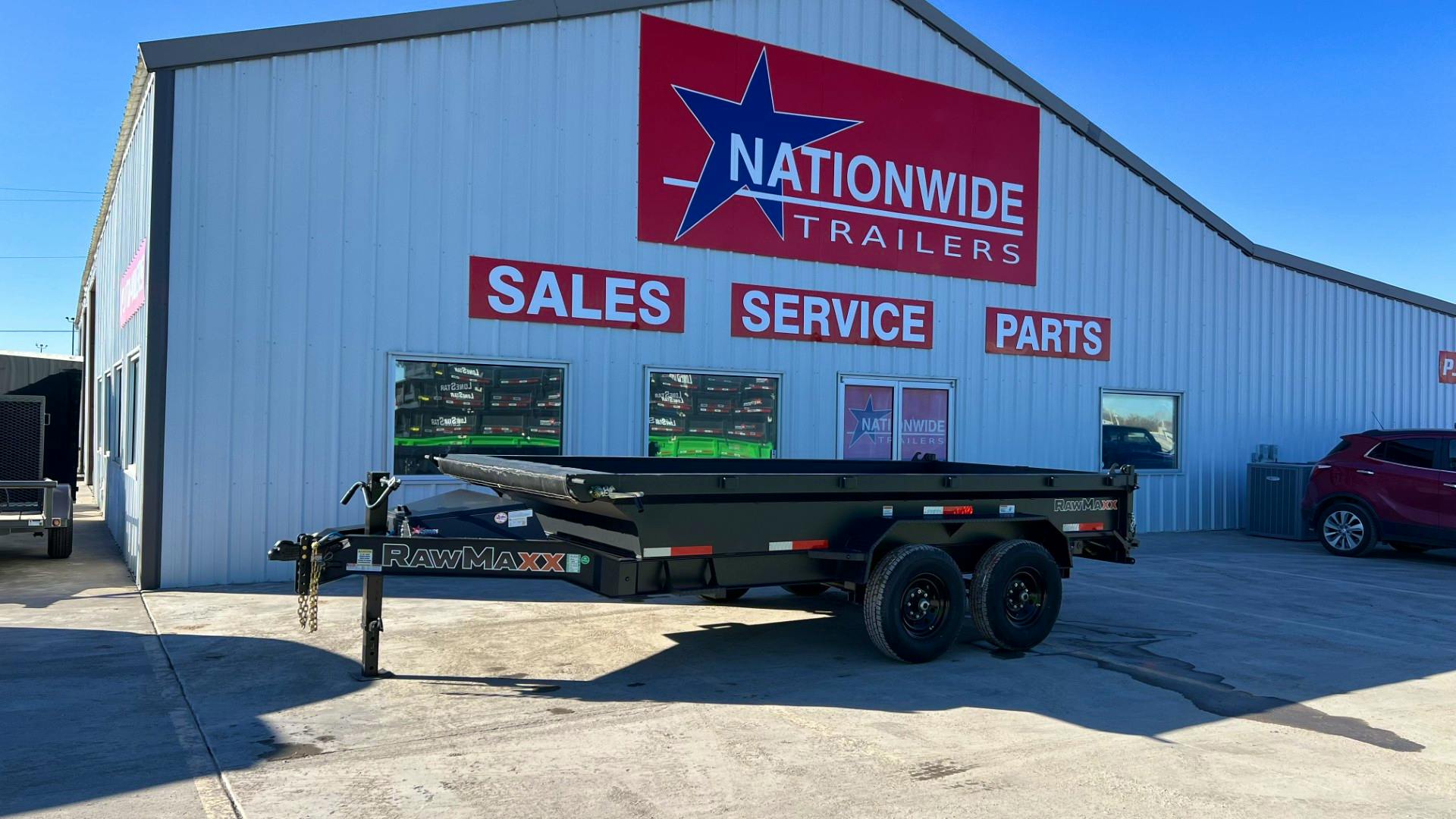 RawMaxx GDX 14' × 83" 14K Dump Trailer