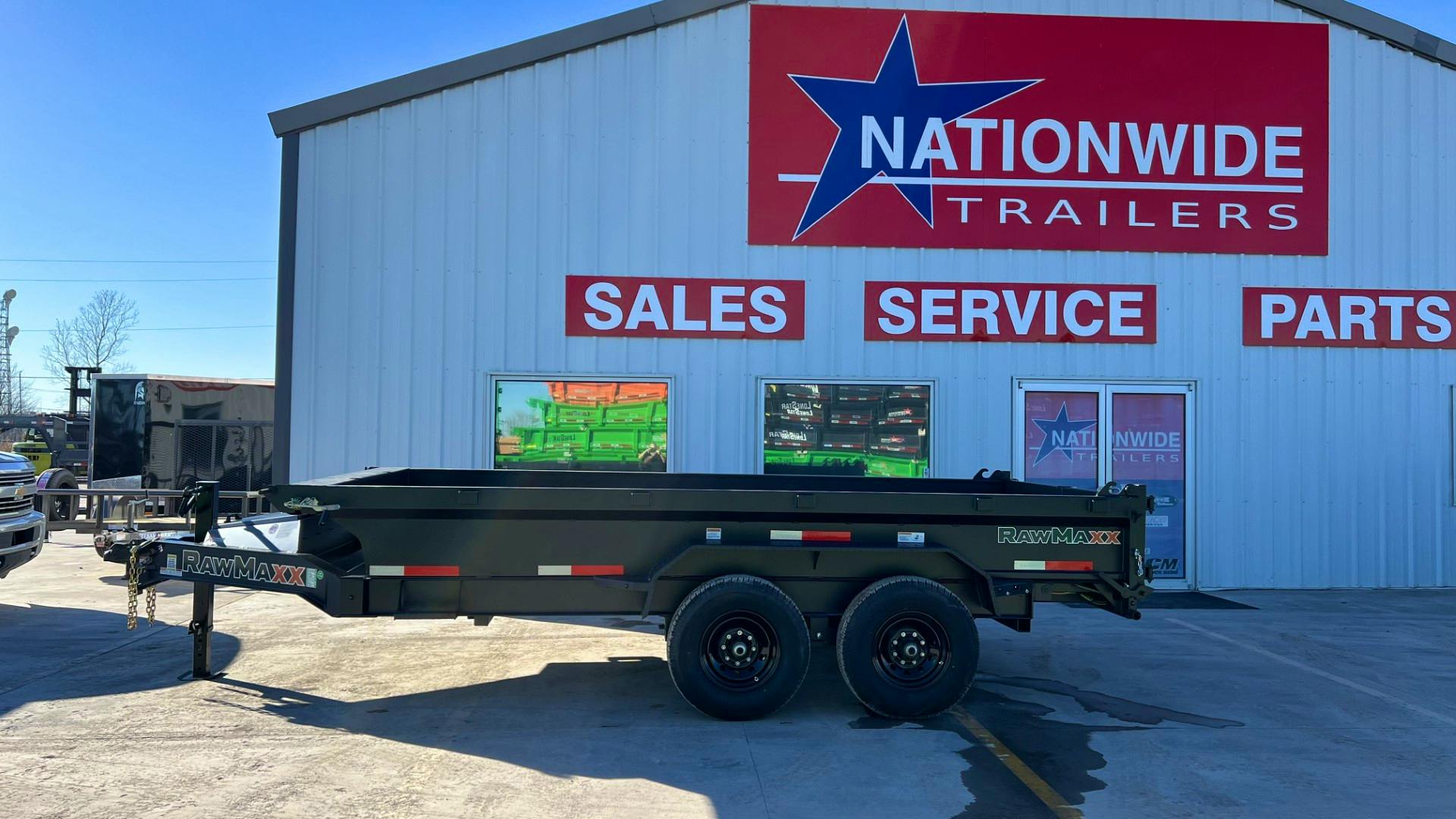RawMaxx GDX 14' × 83" 14K Dump Trailer