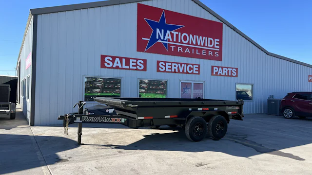 RawMaxx GDX 14' × 83" 14K Dump Trailer