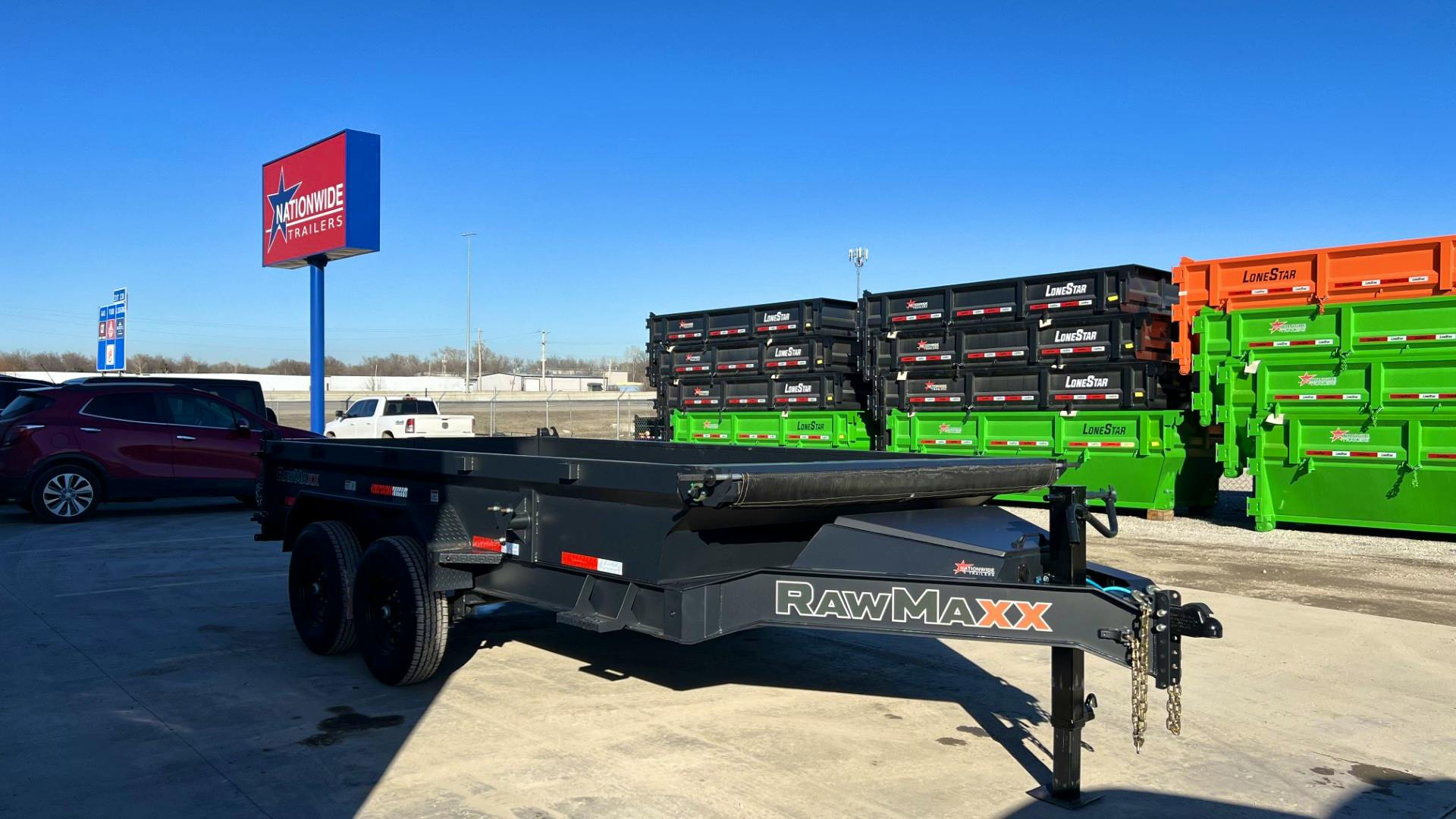RawMaxx GDX 14' × 83" 14K Dump Trailer
