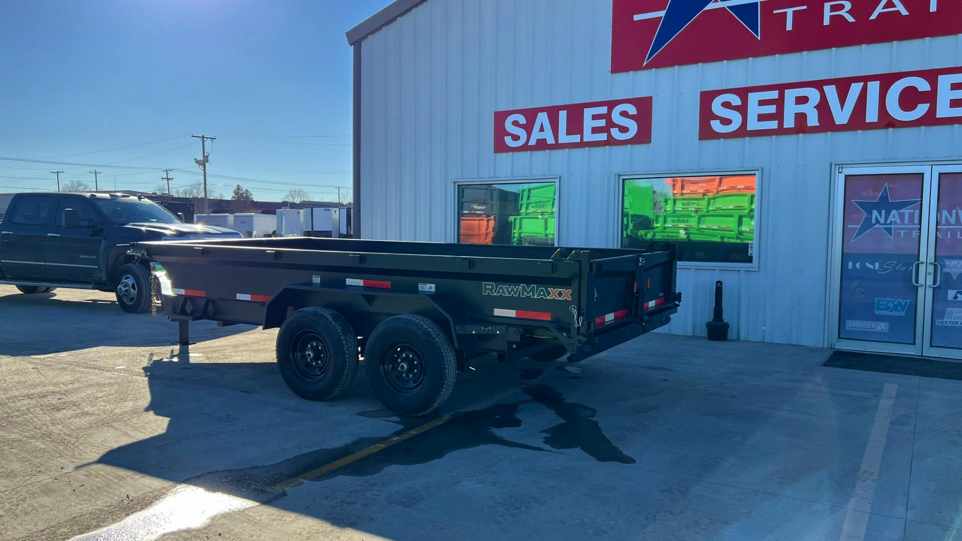 RawMaxx GDX 14' × 83" 14K Dump Trailer