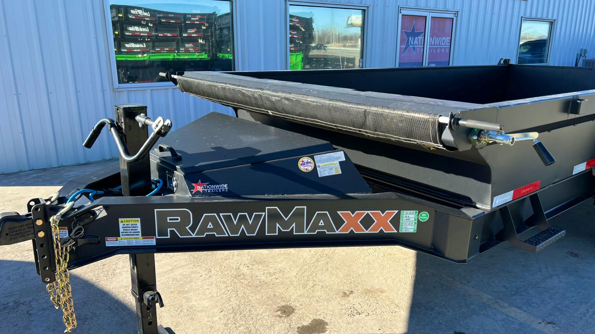 RawMaxx GDX 14' × 83" 14K Dump Trailer