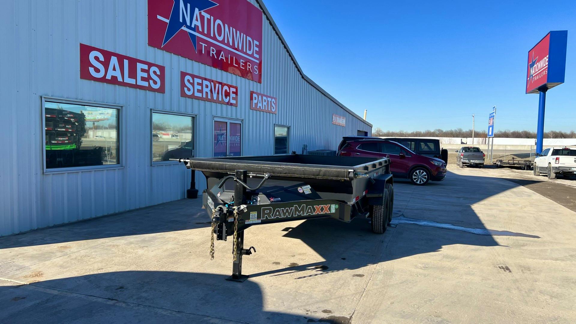 RawMaxx GDX 14' × 83" 14K Dump Trailer