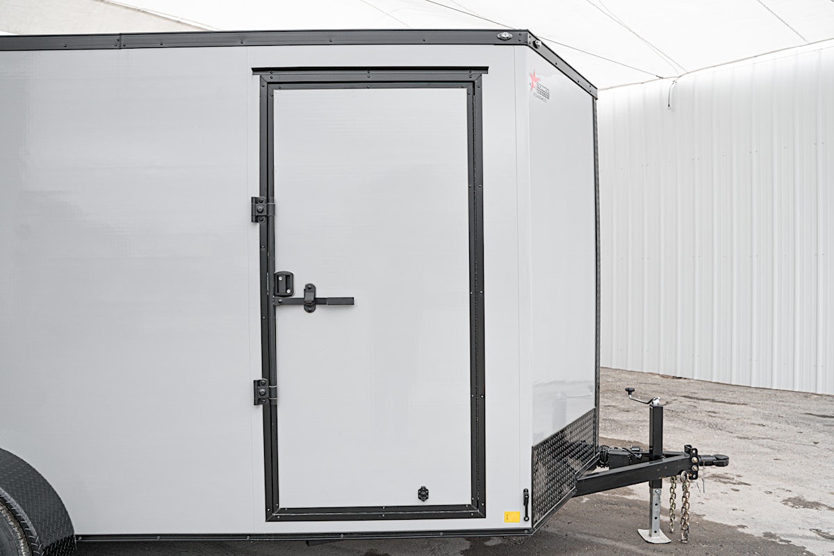 CellTech 7'x14' All-Steel Enclosed Cargo Trailer w/ Rear Ramp Door (C2) - Image 5