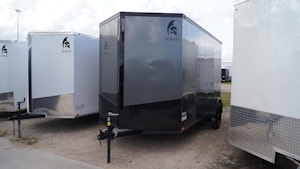 Spartan 6'x12' Enclosed Cargo Trailer w/ Rear Ramp Door (C1)