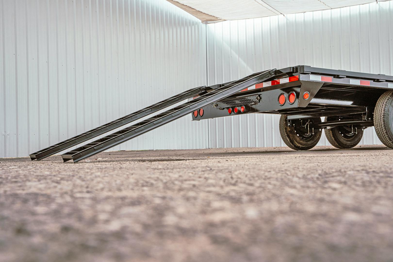 PJ Trailers 24'x102" 8" I-Beam Deckover Flatbed Trailer (F8) - Image 16