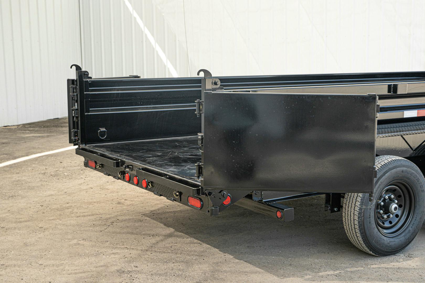 PJ Trailers 16'x83" Low Pro Dump Trailer w/ 2' Sides (DL) - Image 11