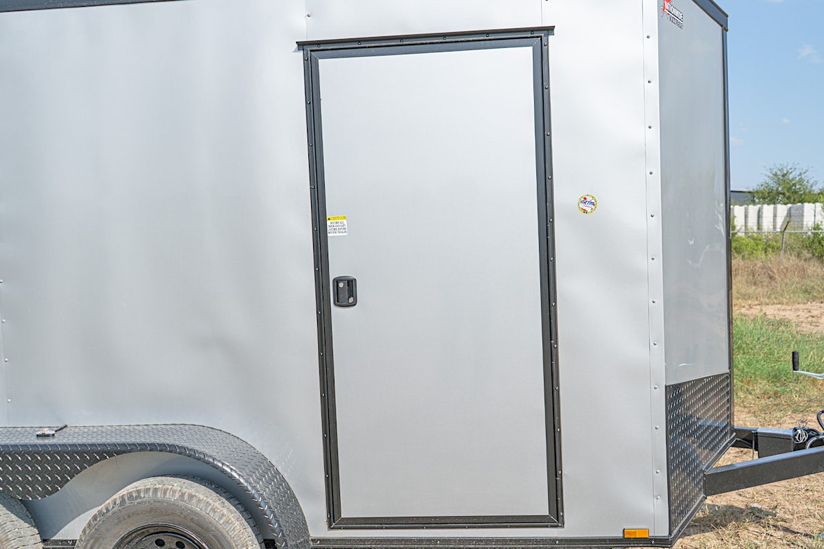 Spartan 6'x12' Enclosed Cargo Trailer w/ Rear Ramp Door (C2) - Image 10