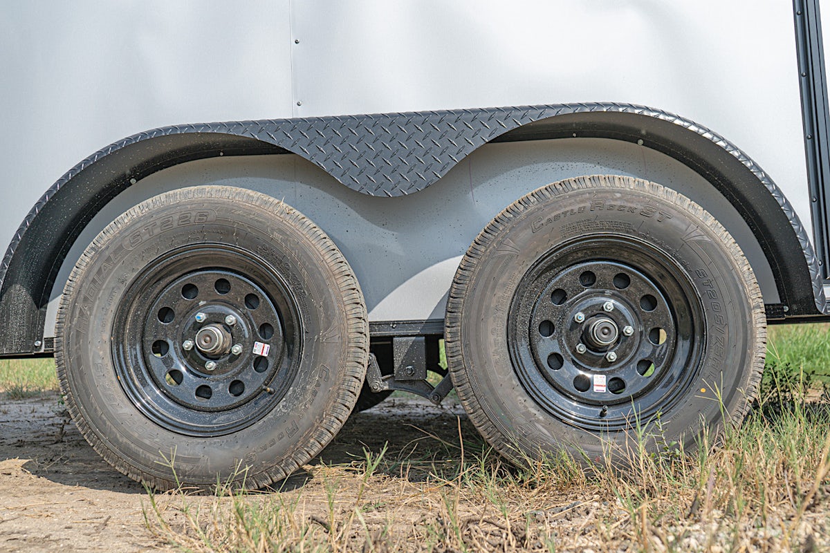 Spartan 6'x12' Enclosed Cargo Trailer w/ Rear Ramp Door (C2) - Image 14